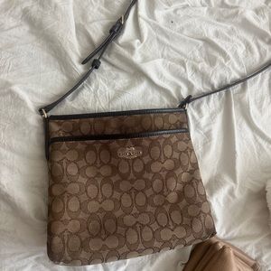 Coach cross body purse